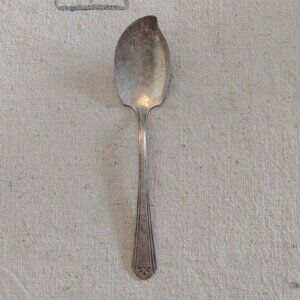 Vintage Wm Rogers MFG Co Silver plate jelly spoon